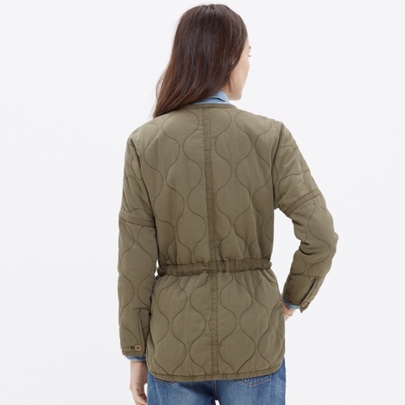Madewell Quilted Drawstring Jacket - Picture 3 of 3